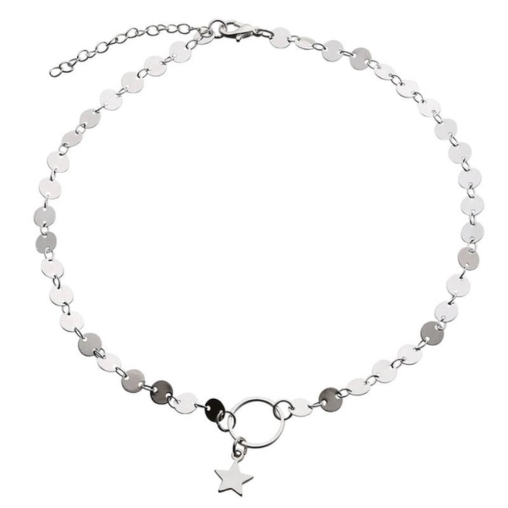 LAST! NEW delicate star pendant choker - Picture 2 of 3
